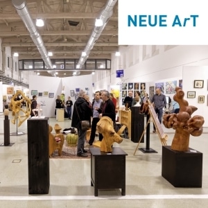 Daniel Springer zeigt seine Kunstwerke auf der NEUE ArT Messe in Dresden.