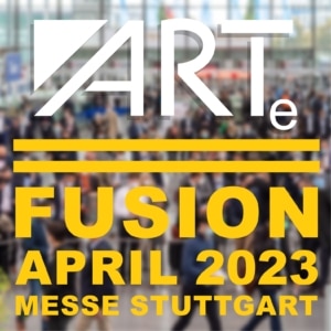 Logo Kunstmesse FUSION Stuttgart 2023